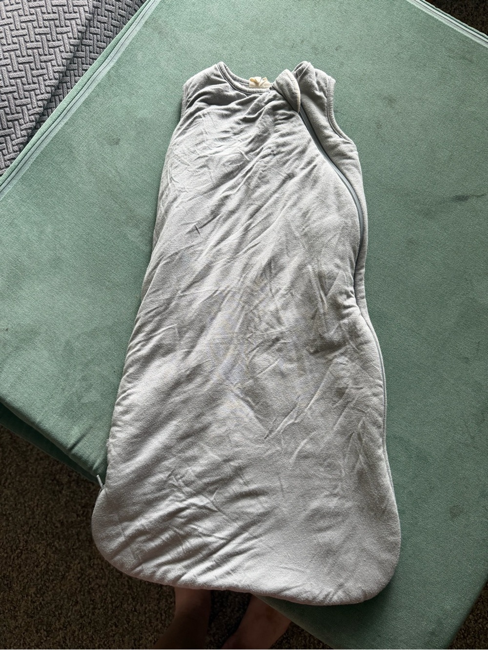 Kyte baby gray sleep sack 1 TOG